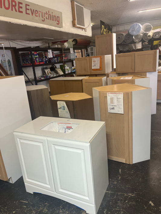 Cabinets galore!