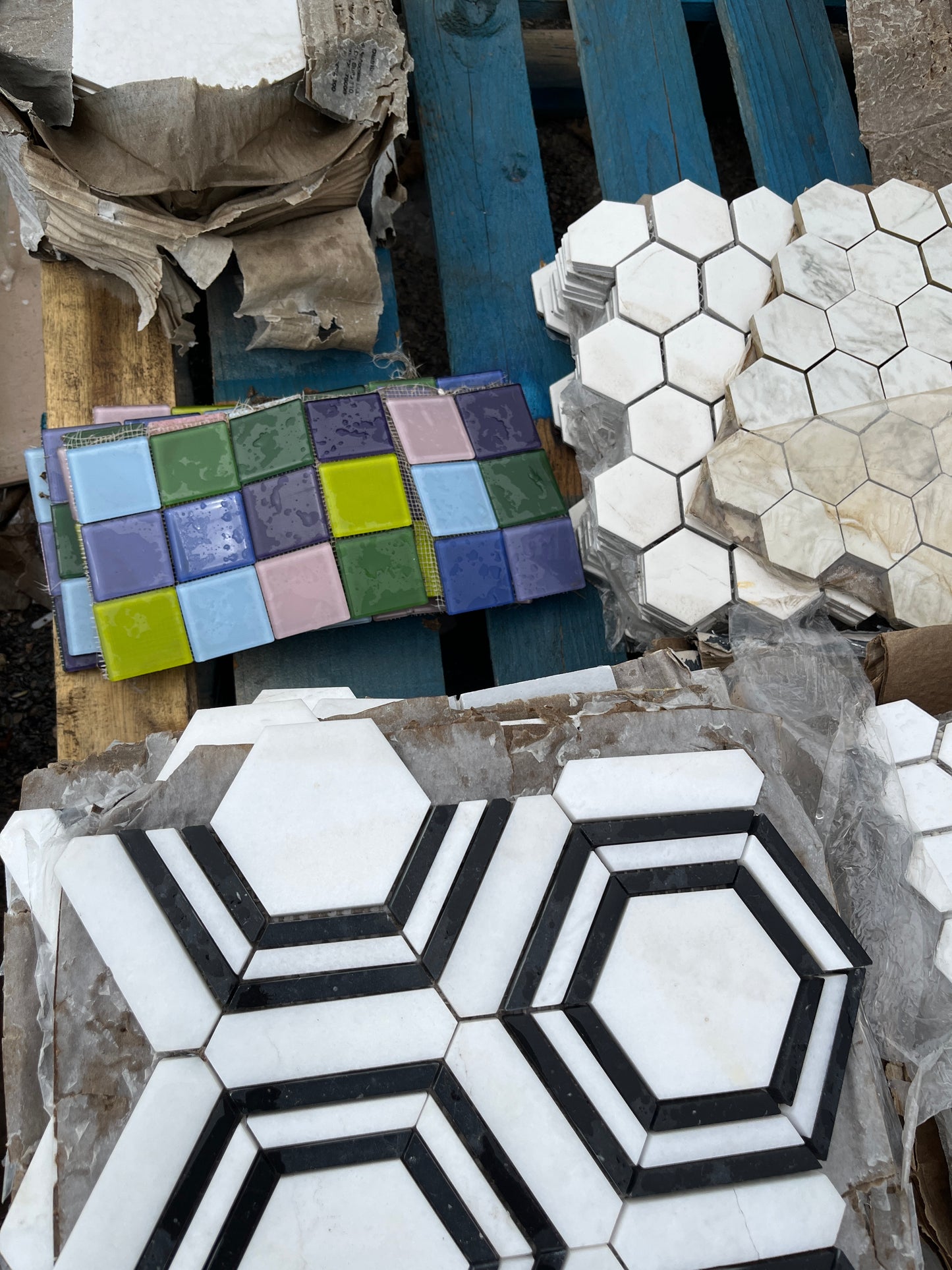 Mosaic tiles