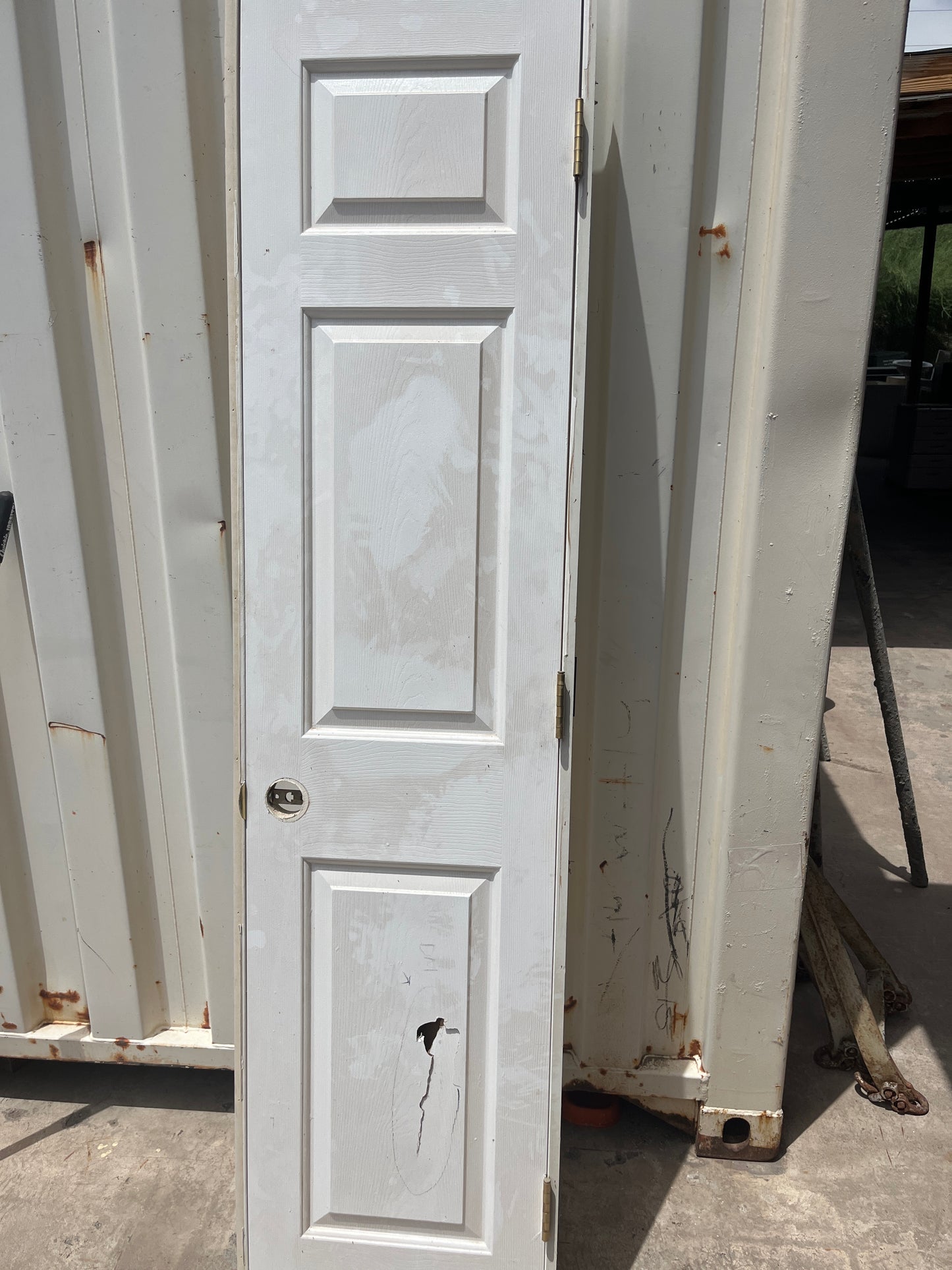 Prehung closet door