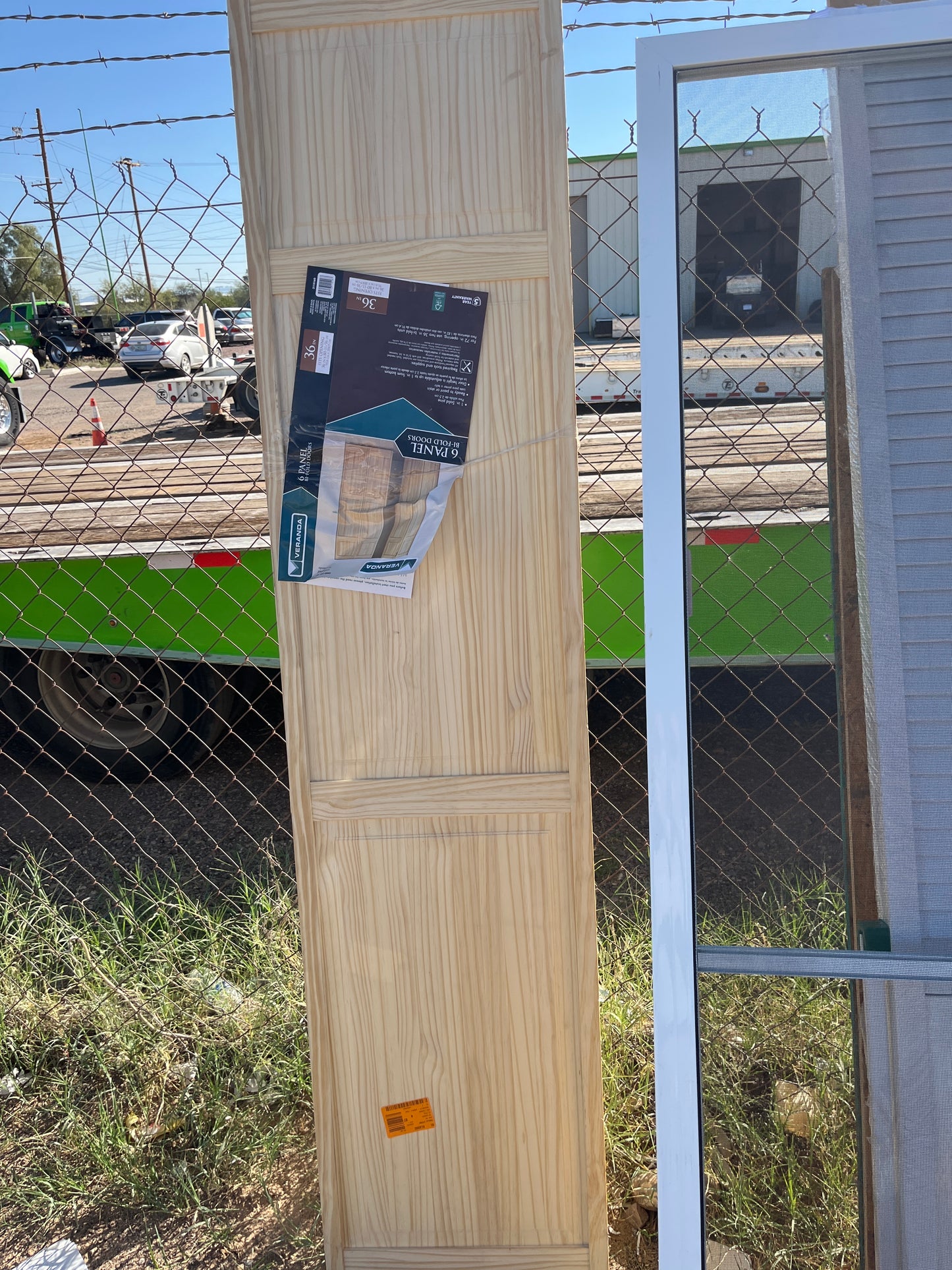 Six panel bifold doors