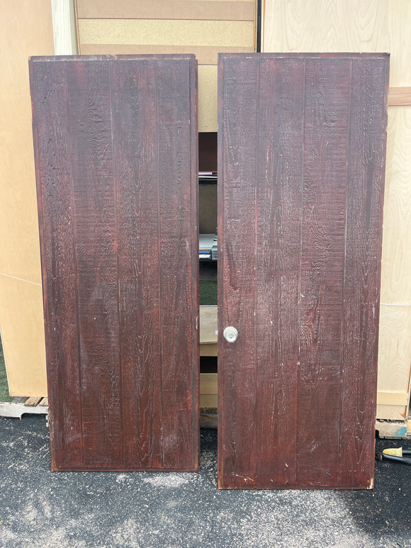 Double door set