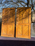 Gorgeous eight panel double door set