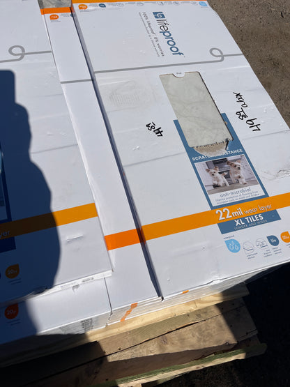 XL Lifeproof large rigid core vinyl tile flooring