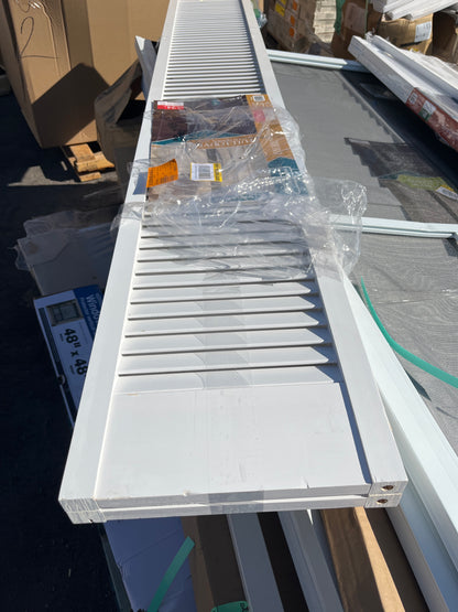 Full louver, bifold doors