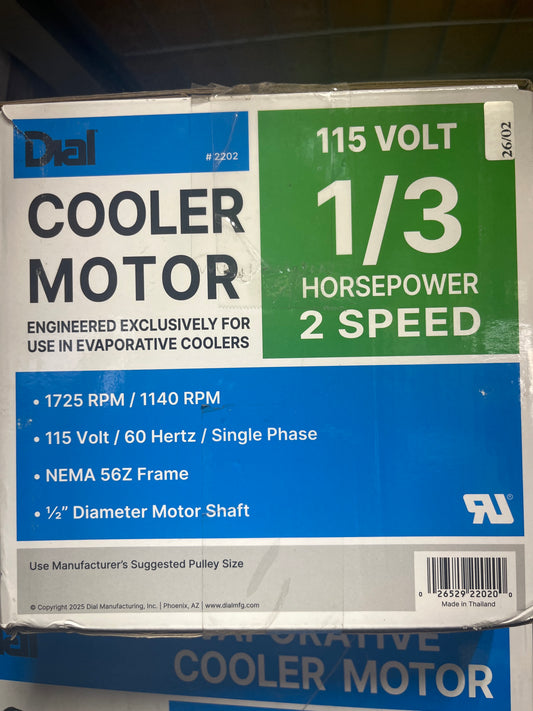 Cooler motors