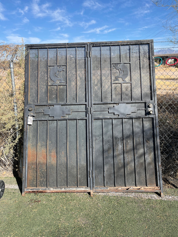 Double security door