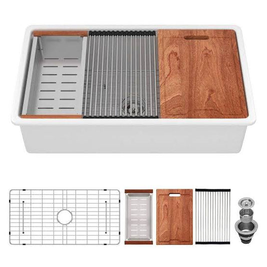 Ceramic Undermount Kitchen Sink