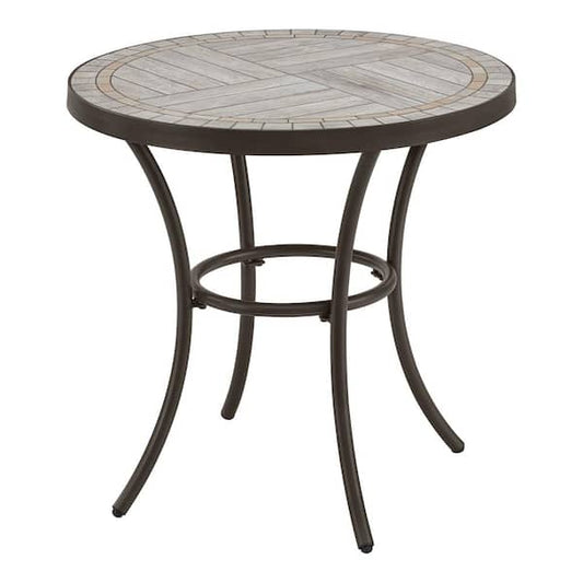 27 in. Porcelain Bistro Table