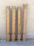 7 ft. Decorative Pillars (Bed Post)